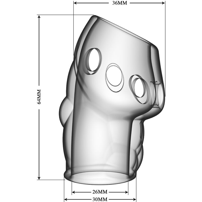 PRETTY LOVE - ÉPAISSISSANT DE PÉNIS TRANSPARENT OSCAR PRETTY LOVE MALE