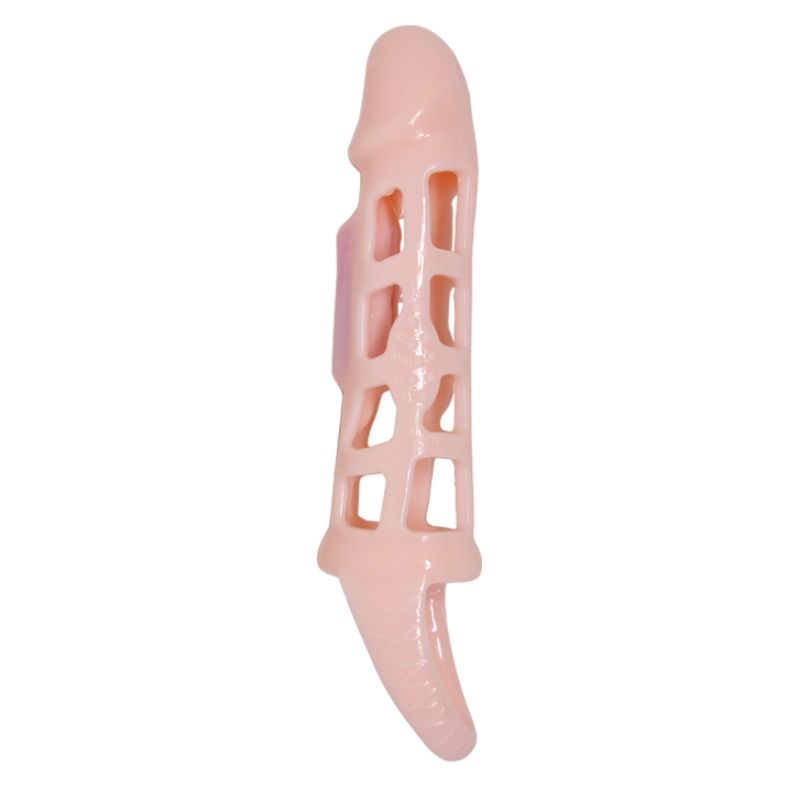PRETTY LOVE - HOUSSE DEXTENSION DE PÉNIS HARRISON AVEC VIBRATION ET SANGLE 13.5 CM PRETTY LOVE MALE
