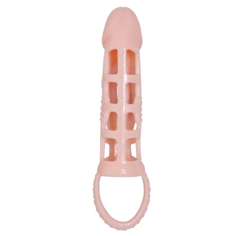 PRETTY LOVE - HOUSSE DEXTENSION DE PÉNIS HARRISON AVEC VIBRATION ET SANGLE 13.5 CM PRETTY LOVE MALE