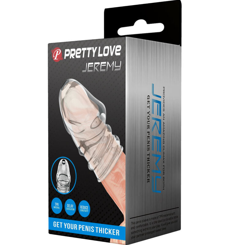 PRETTY LOVE - ÉPAISSISSANT DE PÉNIS TRANSPARENT JEREMY PRETTY LOVE MALE
