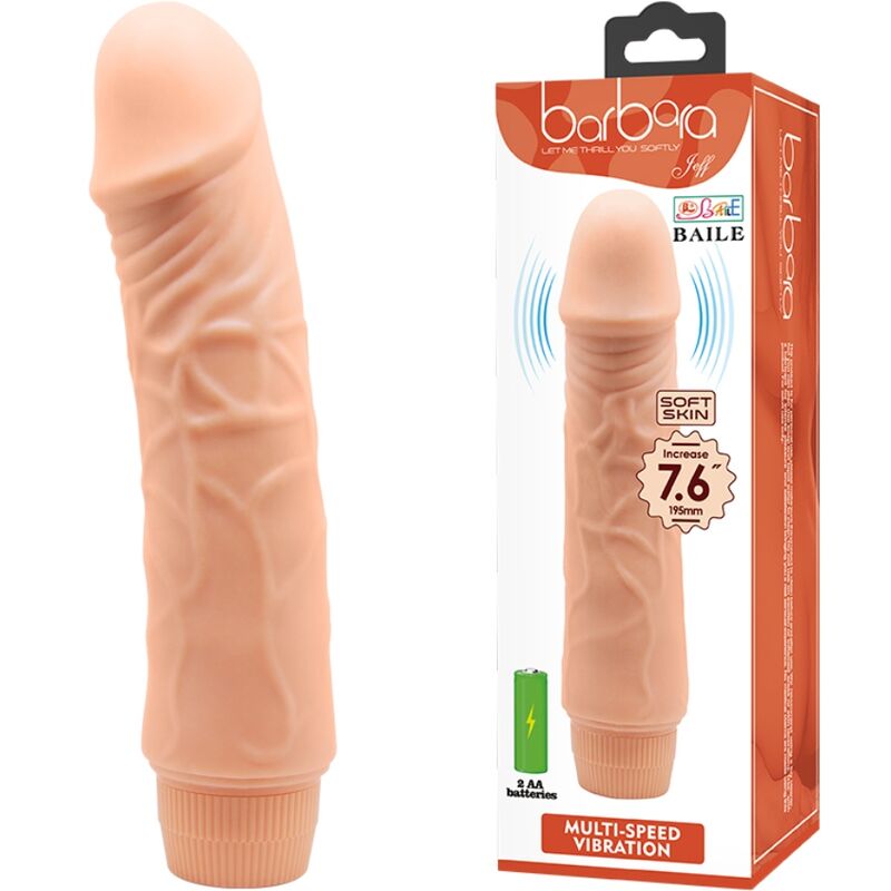 BAILE - VIBRATEUR RÉALISTE BARBARA 20 CM BAILE VIBRATORS