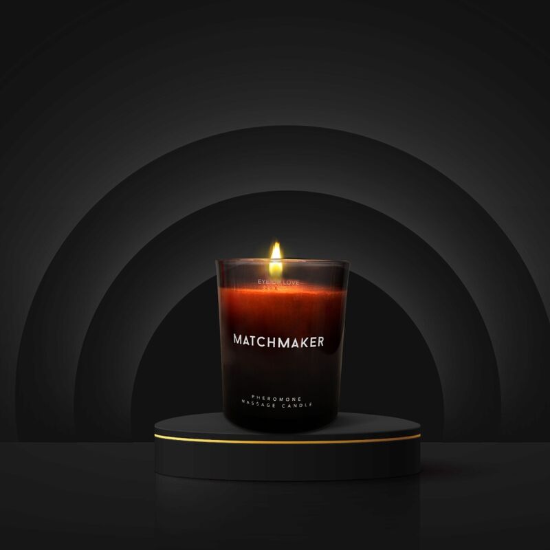 EYE OF LOVE - MATCHMAKER BOUGIE DE MASSAGE DIAMANT NOIR LATTIRER 150 ML EYE OF LOVE