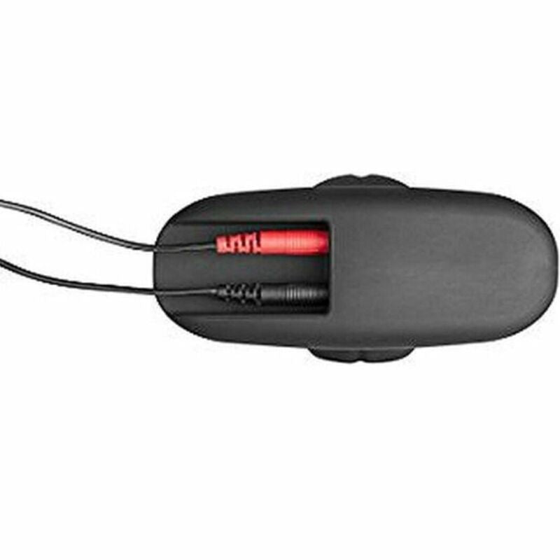 ELECTRASTIM - SILICONE NOIR ROCKER ANAL PLUG GRAND ELECTRASTIM