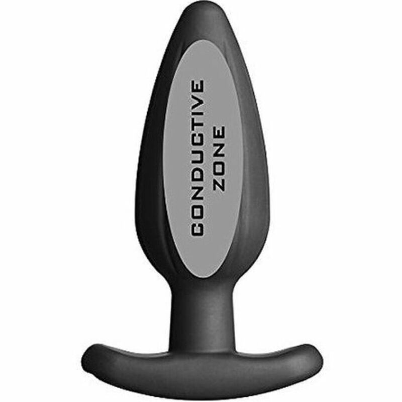 ELECTRASTIM - SILICONE NOIR ROCKER ANAL PLUG GRAND ELECTRASTIM