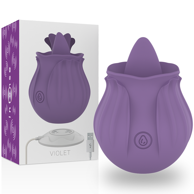INTENSE - VIOLET CL TORIS STIMULATEUR 10 VIBRATIONS LILAS INTENSE FUN