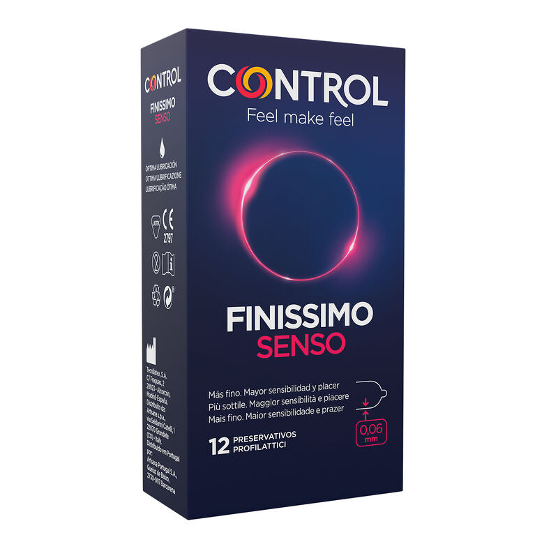CONTROL - ADAPTA SENSO CONDOMS 12 UNITS CONTROL CONDOMS