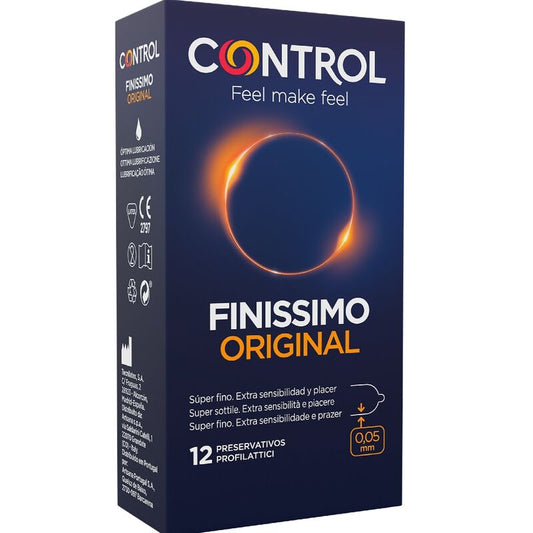 CONTROL - FINISSIMO CONDOMS 12 UNITS CONTROL CONDOMS