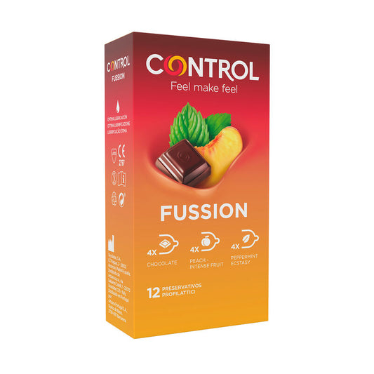 CONTROL - FUSSION CONDOMS 12 UNITS CONTROL CONDOMS