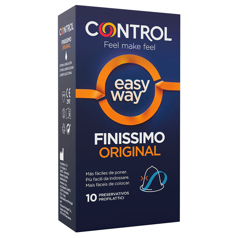 CONTROL - ADAPTA EASY WAY FINISSIMO 10 UNITÉS CONTROL CONDOMS