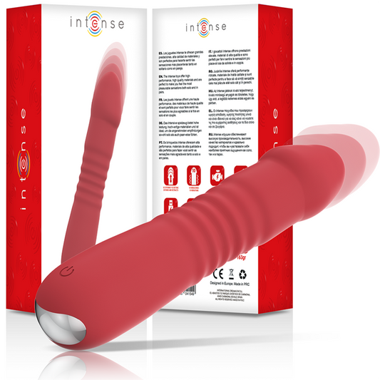 INTENSE - JUNI UP & DOWN 10 VIBRATIONS ROUGES INTENSE FUN