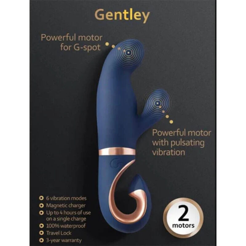 G-VIBE - GENTLEY G-SPOT VIBE BLEU CARAÏBE G-VIBE