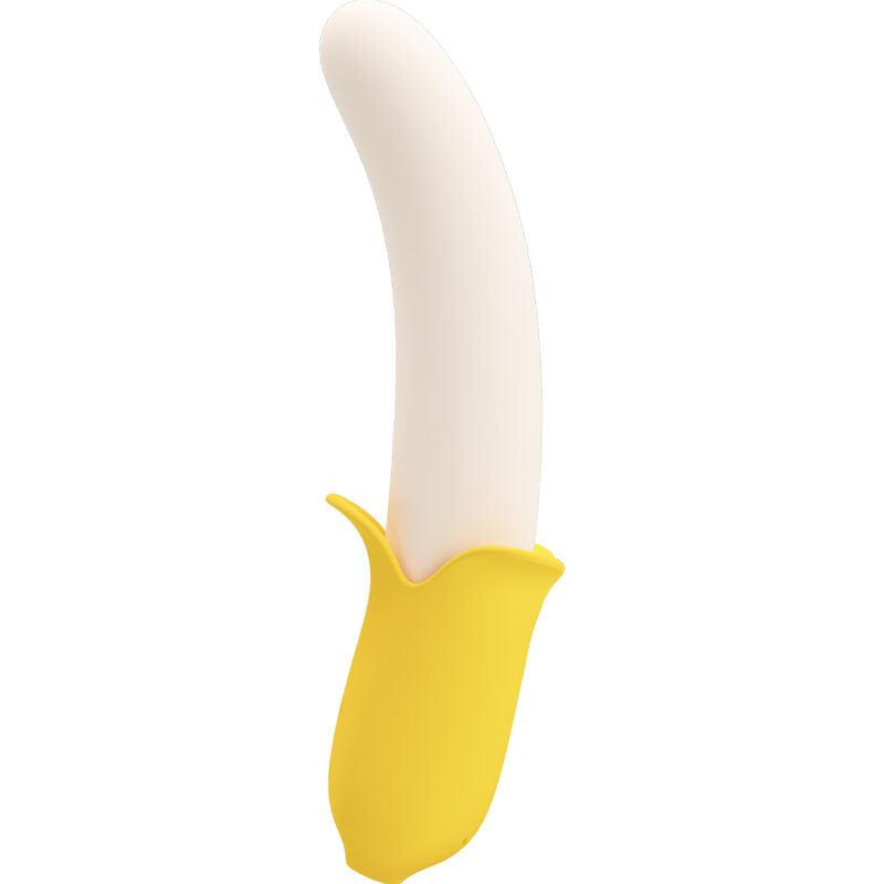 PRETTY LOVE - BANANA GEEK SUPER POWER 7 VIBRATIONS UP&DOWN SILICONE NOIR PRETTY LOVE