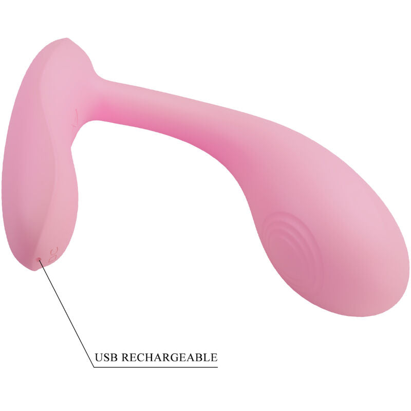 PRETTY LOVE - BAIRD APPLICATION G-SPOT 12 VIBRATIONS RECHARGEABLE ROSE PRETTY LOVE FLIRTATION
