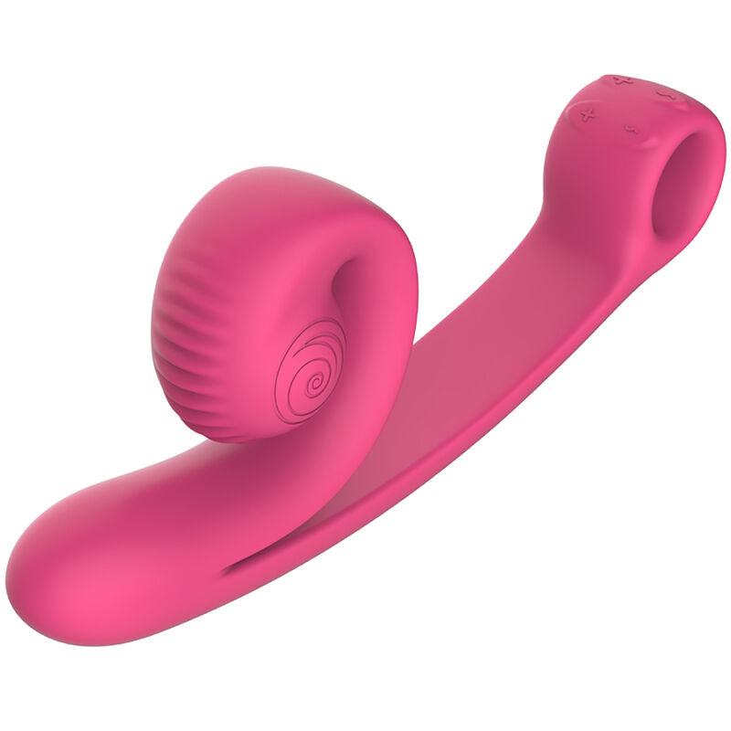 SNAIL VIBE - VIBRATEUR COURBE ROSE SNAIL VIBE