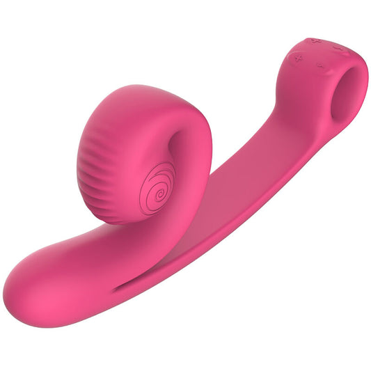 SNAIL VIBE - VIBRATEUR COURBE ROSE SNAIL VIBE