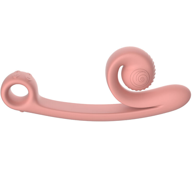 SNAIL VIBE - VIBRATEUR COURBE ROSE SNAIL VIBE
