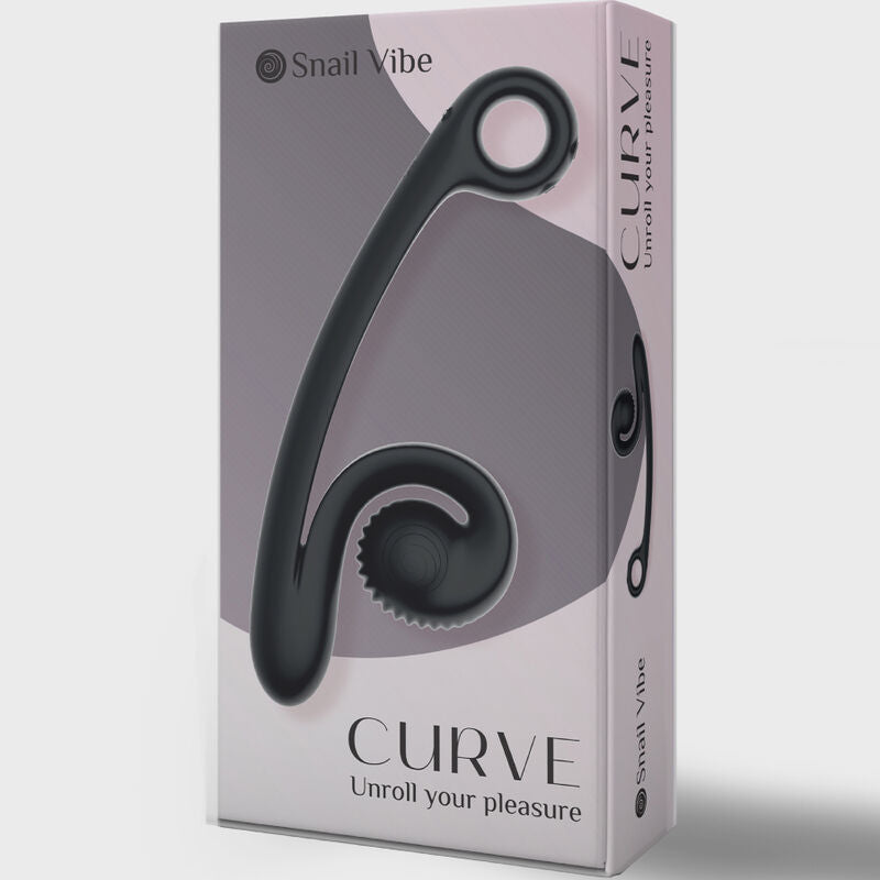 SNAIL VIBE - VIBRATEUR COURBE NOIR SNAIL VIBE