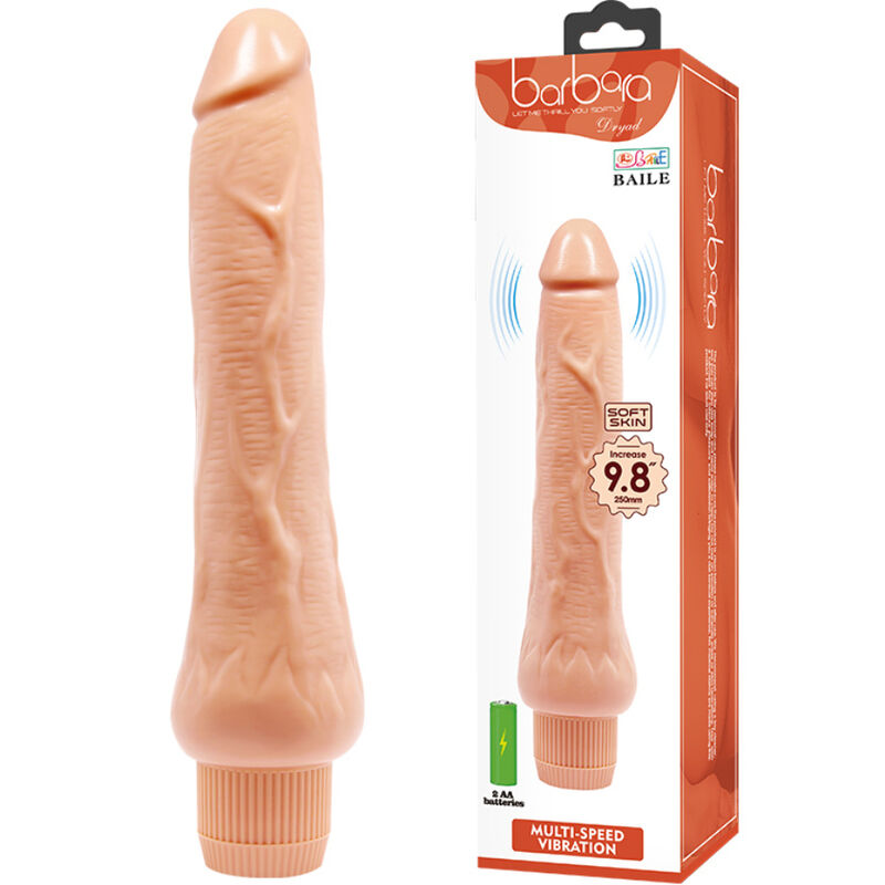 BAILE - VIBRATEUR RÉALISTE BARBARA 25 CM BAILE VIBRATORS