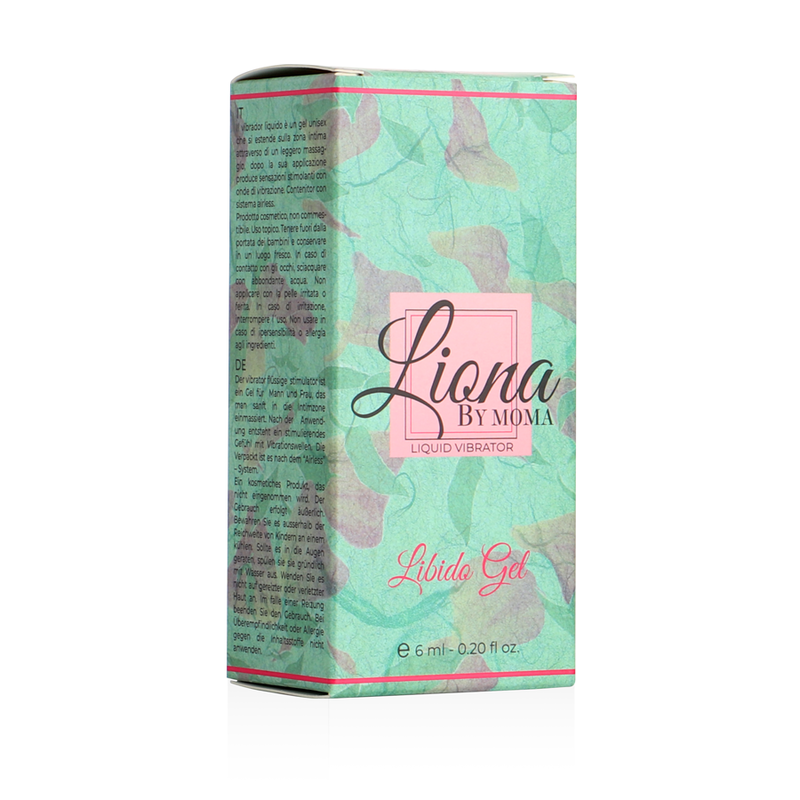 LIONA BY MOMA - VIBRATEUR LIQUIDE LIBIDO GEL 6 ML LIONA BY MOMA