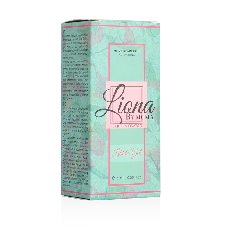LIONA BY MOMA - VIBRATEUR LIQUIDE LIBIDO GEL 15 ML LIONA BY MOMA