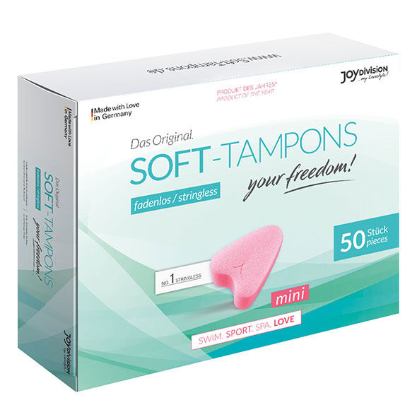 JOYDIVISION SOFT-TAMPONS - ORIGINAL SOFT-TAMPONS MINI X 50 UNITÉS JOYDIVISION SOFT-TAMPONS