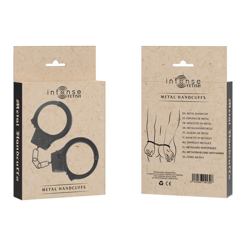 INTENSE - FETISH MENOTTES EN MÉTAL INTENSE FETISH