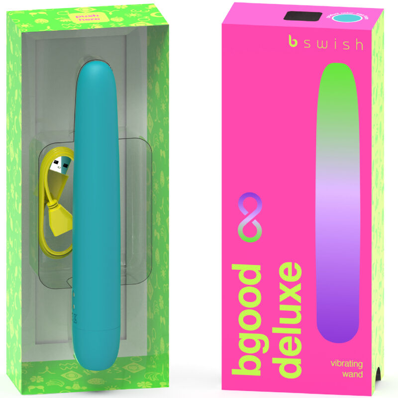 B SWISH - VIBRATEUR RECHARGEABLE B SWISH - BGOOD INFINITE DELUXE SILICONE BLEU B SWISH
