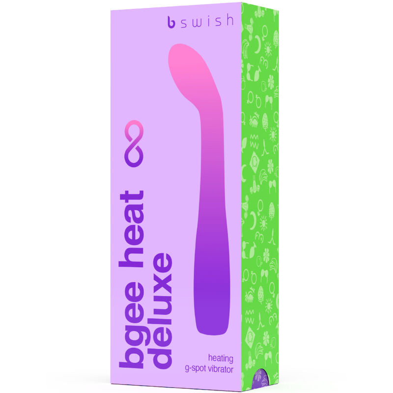 B SWISH - VIBRATEUR RECHARGEABLE BGEE HEAT INFINITE DELUXE LAVANDE SILICONE B SWISH