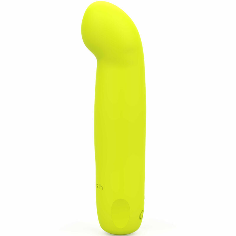 B SWISH - VIBRATEUR EN SILICONE RECHARGEABLE BCUTE CURVE INFINITE CLASSIC JAUNE B SWISH