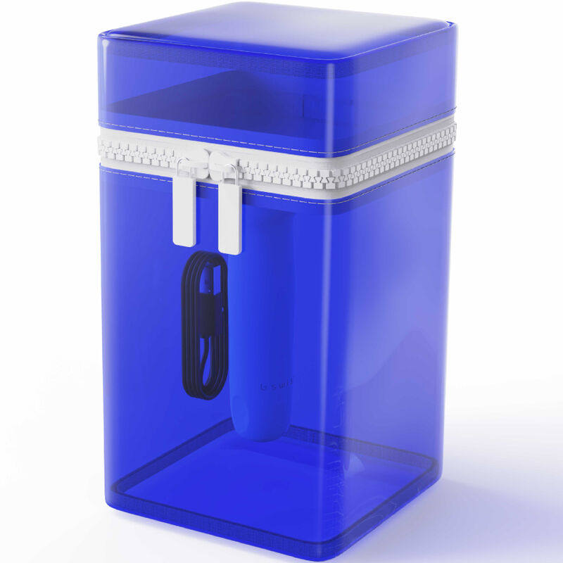 B SWISH - VIBRATEUR RECHARGEABLE EN SILICONE BLEU BCUTE CURVE INFINITE CLASSIC ÉDITION LIMITÉE B SWISH