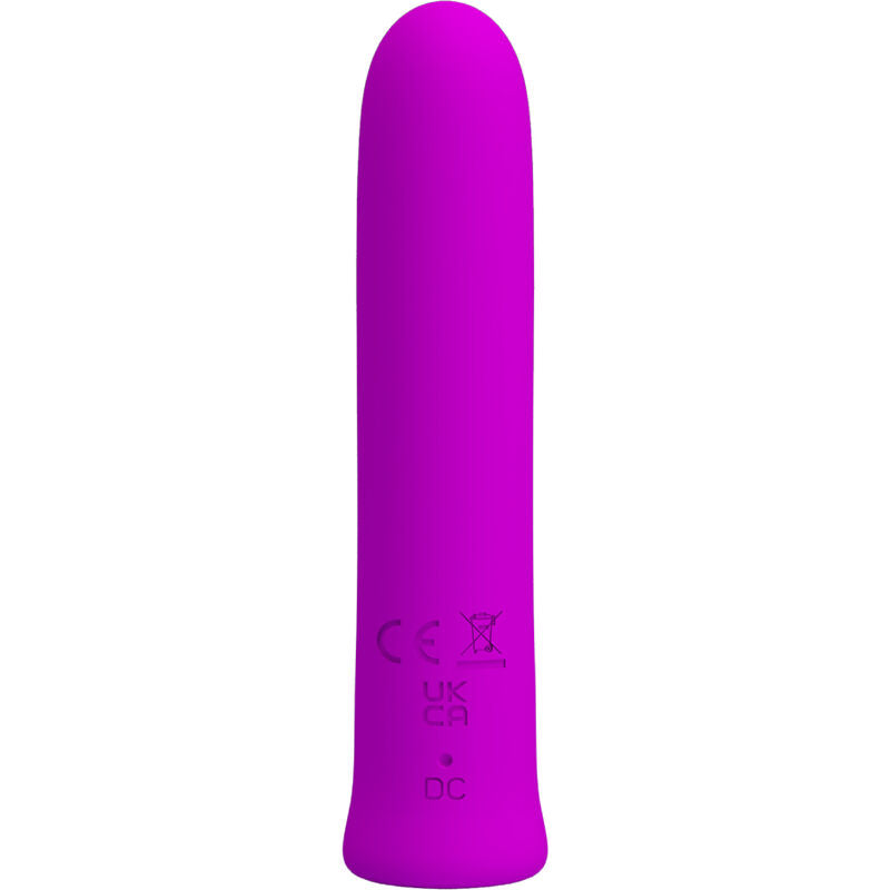 PRETTY LOVE - VIBRATEUR CURTIS MINI SUPER POWER 12 VIBRATIONS EN SILICONE VIOLETTE PRETTY LOVE FLIRTATION