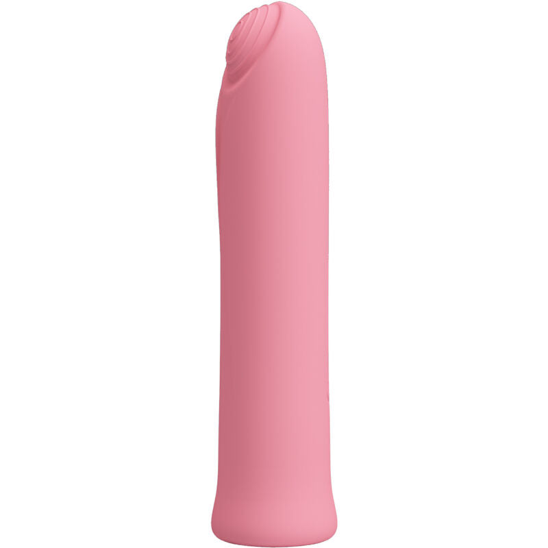 PRETTY LOVE - VIBRATEUR CURTIS MINI SUPER POWER 12 VIBRATIONS EN SILICONE ROSE PRETTY LOVE FLIRTATION