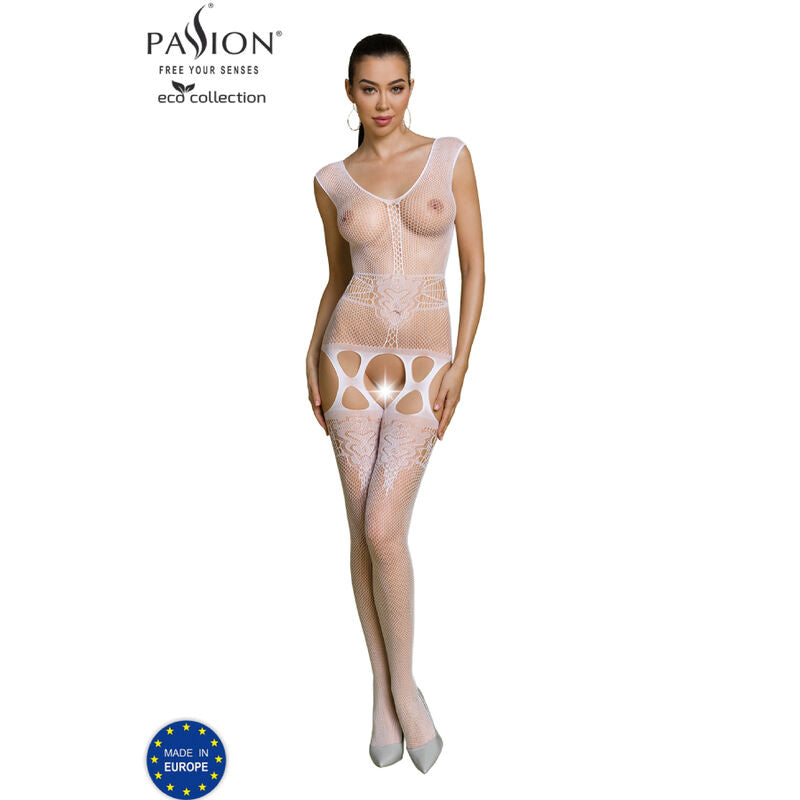 PASSION - BODYSTOCKING ECO COLLECTION ECO BS014 ROUGE PASSION WOMAN BODYSTOCKINGS