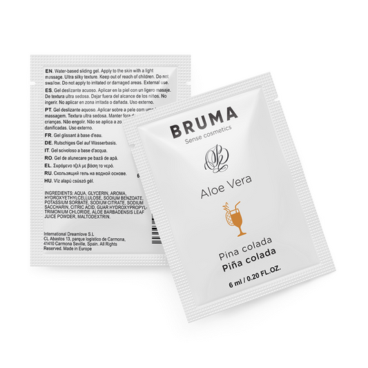 BRUMA - GEL GLISSANT À L''ALOE VERA SAVEUR PINA COLADA 6 ML BRUMA