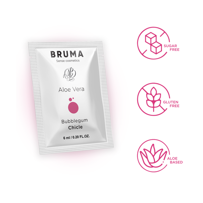 BRUMA - GEL GLISSANT ALOE VERA SAVEUR BUBBLEGUM 6 ML BRUMA