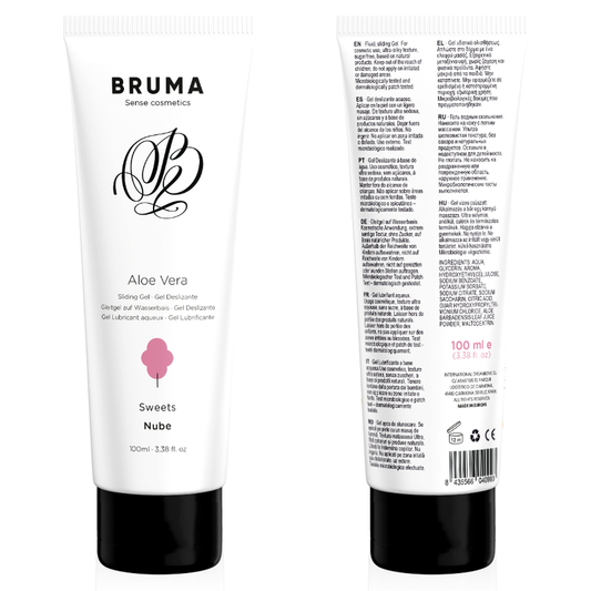 BRUMA - GEL GLISSANT À L'ALOE VERA SAVEUR BONBONS 100 ML BRUMA