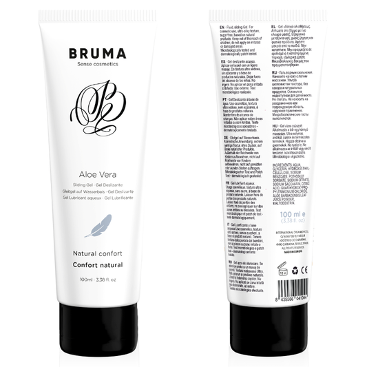 BRUMA - GEL GLISSANT ALOE VERA CONFORT NATUREL 100 ML BRUMA