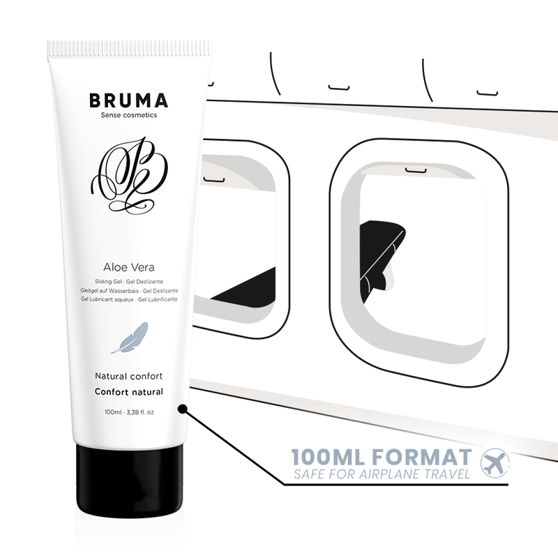 BRUMA - GEL GLISSANT ALOE VERA CONFORT NATUREL 100 ML BRUMA