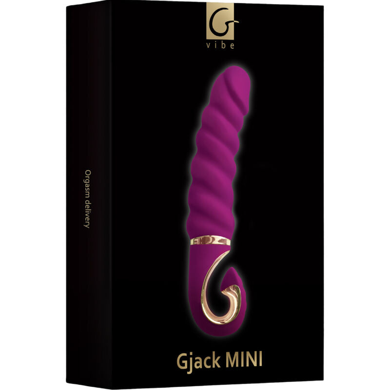 G-VIBE - VIBRATEUR GJACK MINI VIOLET EN SILICONE G-VIBE