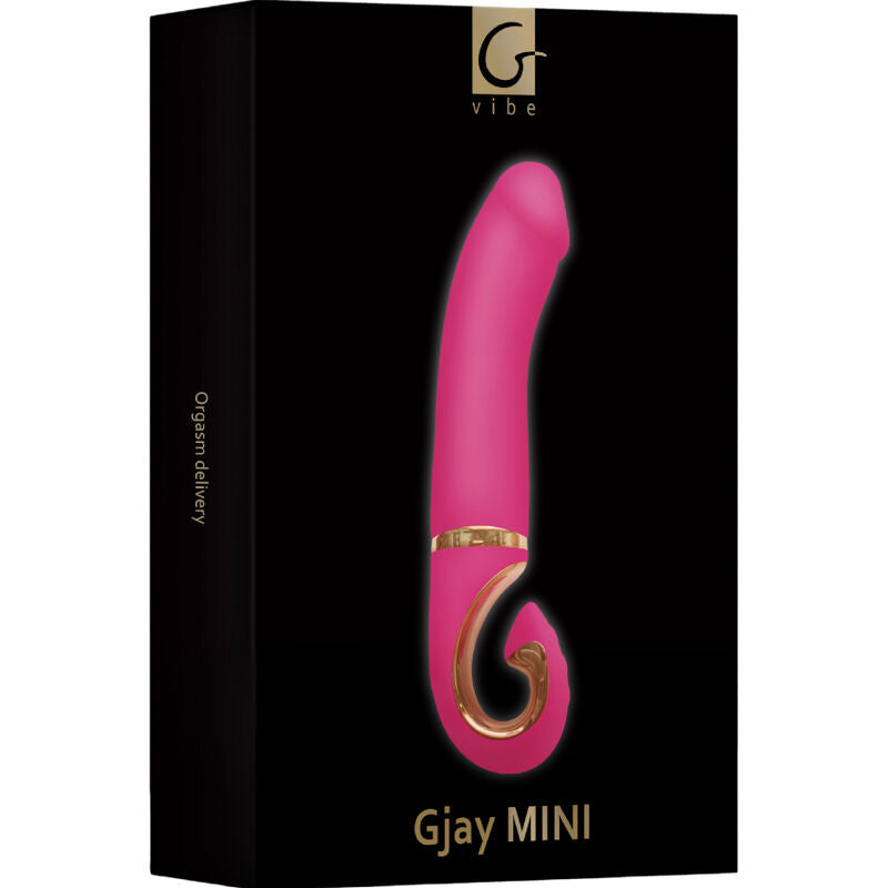 G-VIBE - VIBRATEUR GJAY MINI ROSE EN SILICONE G-VIBE