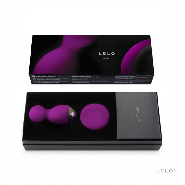 LELO - BADGE BOULES HULA ROSE PROFOND LELO