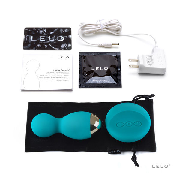 LELO - BALLES HULA BLEU BADGE LELO