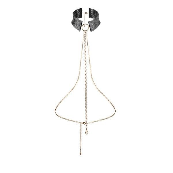 BIJOUX - DÉSIR MÉTALLIQUE COLLIER MÉTALLISÉ NOIR BIJOUX DESIRE METALLIQUE