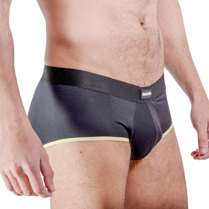 MACHO - MS24A SLIP JAUNE FONCÉ S MACHO UNDERWEAR
