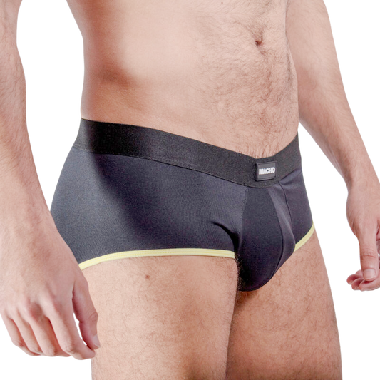 MACHO - MS24A SLIP JAUNE FONCÉ S MACHO UNDERWEAR