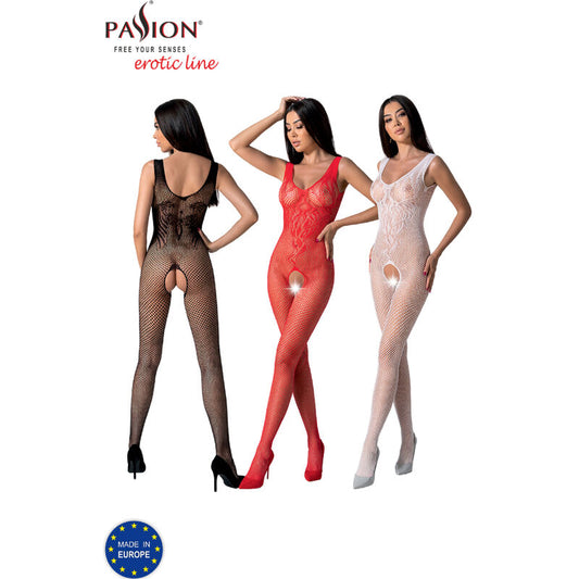 PASSION - BS098 BODYSTOCKING NOIR TAILLE UNIQUE PASSION WOMAN BODYSTOCKINGS