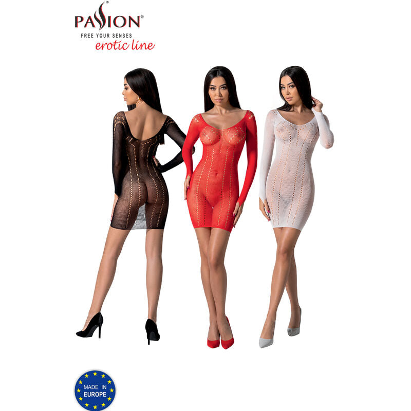 PASSION - BS101 BODYSTOCKING NOIR TAILLE UNIQUE PASSION WOMAN BODYSTOCKINGS