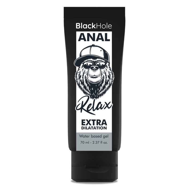 BLACK HOLE - GEL DE DILATATION ANALE À BASE D'EAU 70 ML BLACK HOLE