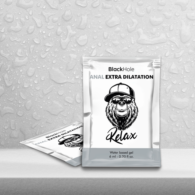 BLACK HOLE - GEL À BASE D'EAU EXTRA DILATATION 6 ML DOSE UNIQUE BLACK HOLE
