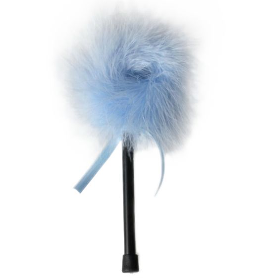 SECRETPLAY - DUSTER MARABOU BLEU CLAIR SECRETPLAY 100% FETISH